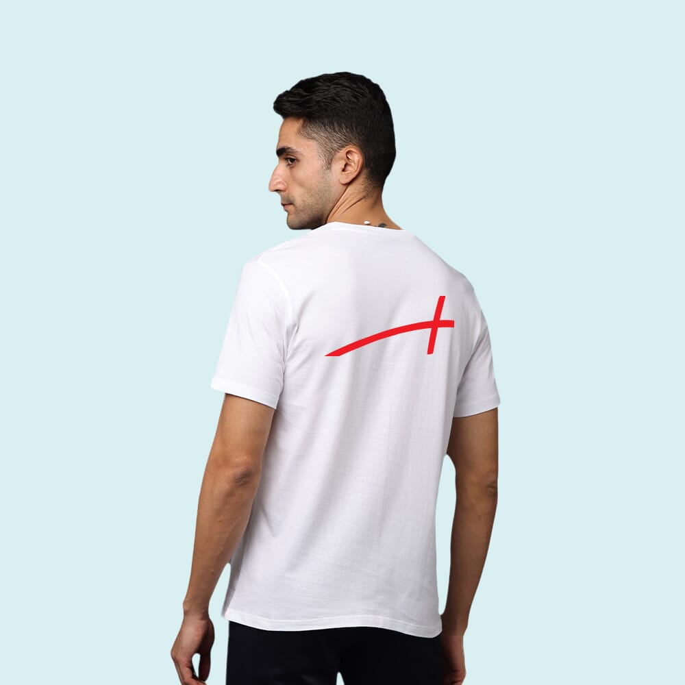 Greys&Blues Pima Round Neck T-Shirt-White SW